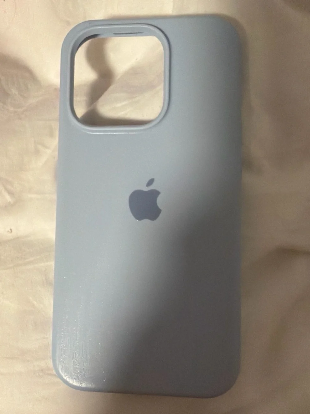 Silicone iPhone Case - Light Blue